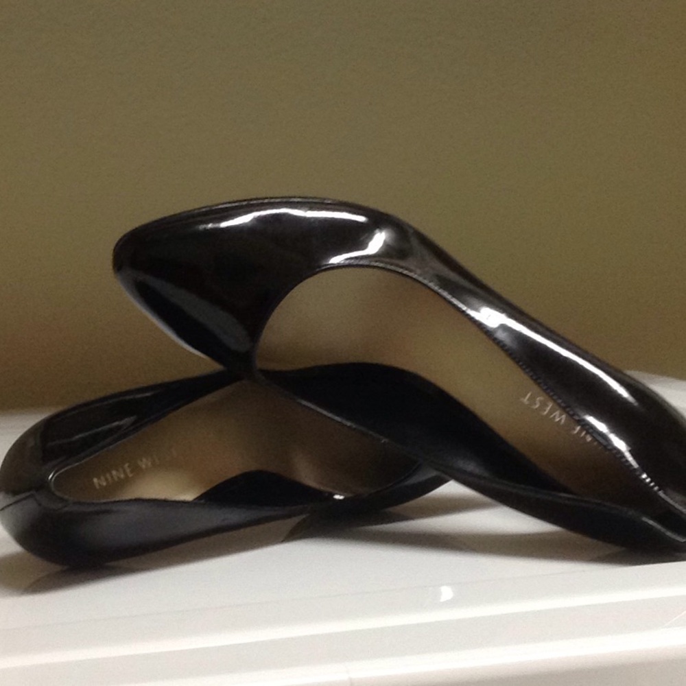 Nine West Plateauo Black Size 8